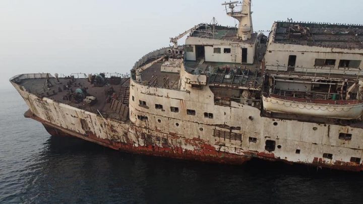 Al-Fahad Shipwreck in Jeddah