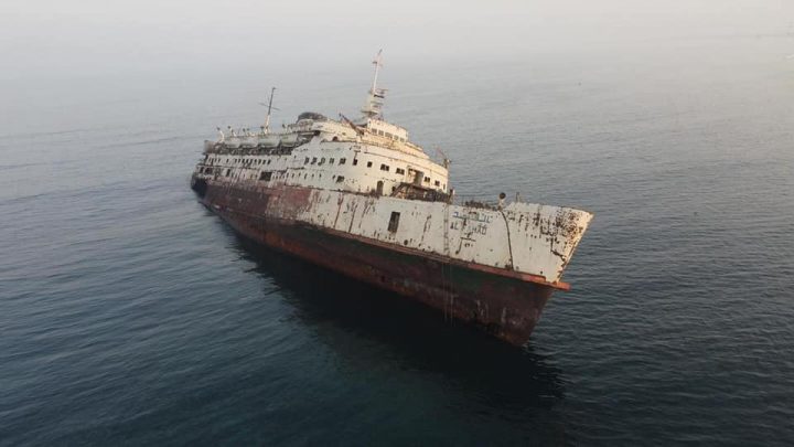 Al-Fahad Shipwreck in Jeddah