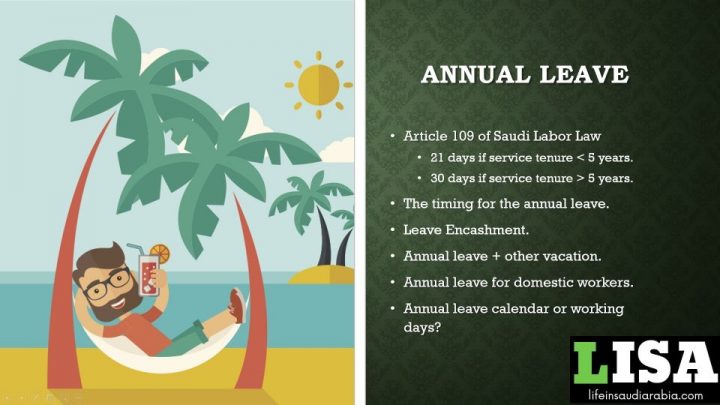 Annual Leave Calculation in Saudi Arabia