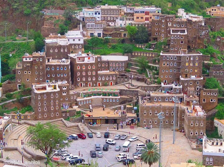 Rijal Alma village - abha tourist spot