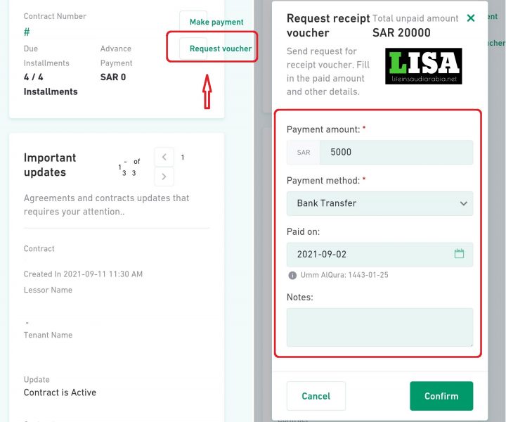 How to pay rent through Ejar in KSA