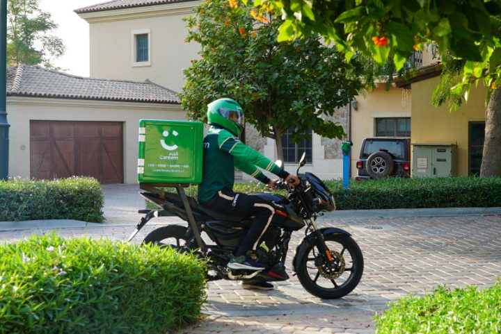 Careem food delivery app in Riyadh