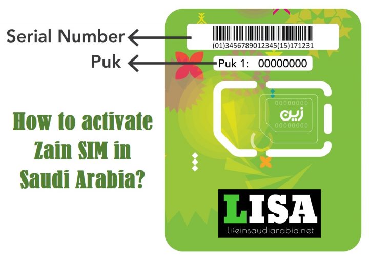 How to activate Zain SIM in Saudi Arabia?