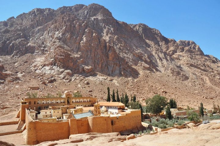 Mount Sinai in Egypt.