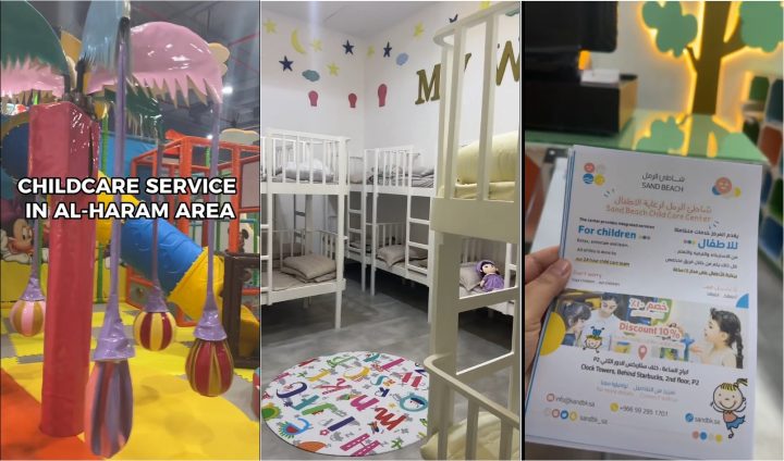 Get Childcare service in Makkah for Umrah